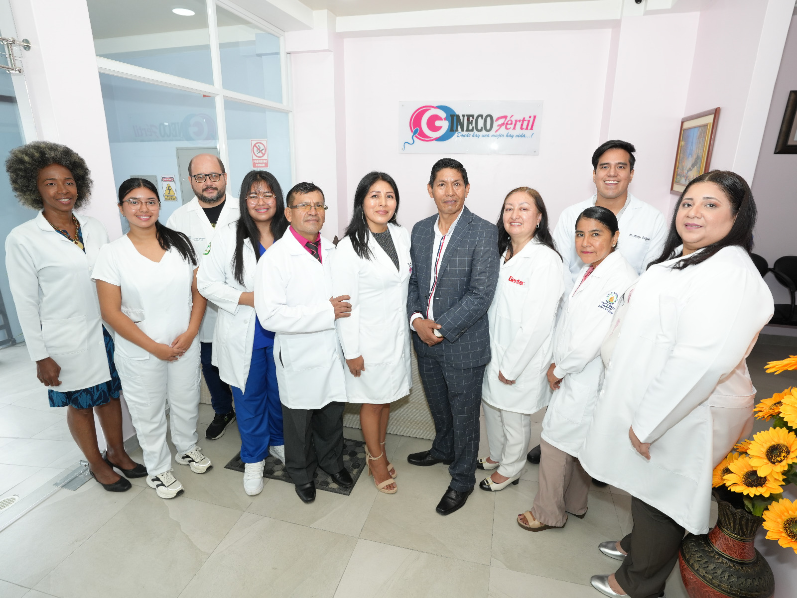 Equipo médico de Ginecofertil en Guayaquil